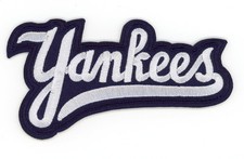 New York Yankees Patch – Iconic MLB Logo Embroidered Iron-On Sew-On Badge