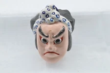 Japanese Clay Bell Pottery Dorei Vintage Antique Kabuki Making