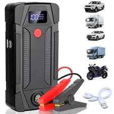 69800mAh Car Jump Starter Booster Jumper Portable with LED Light Battery Charger