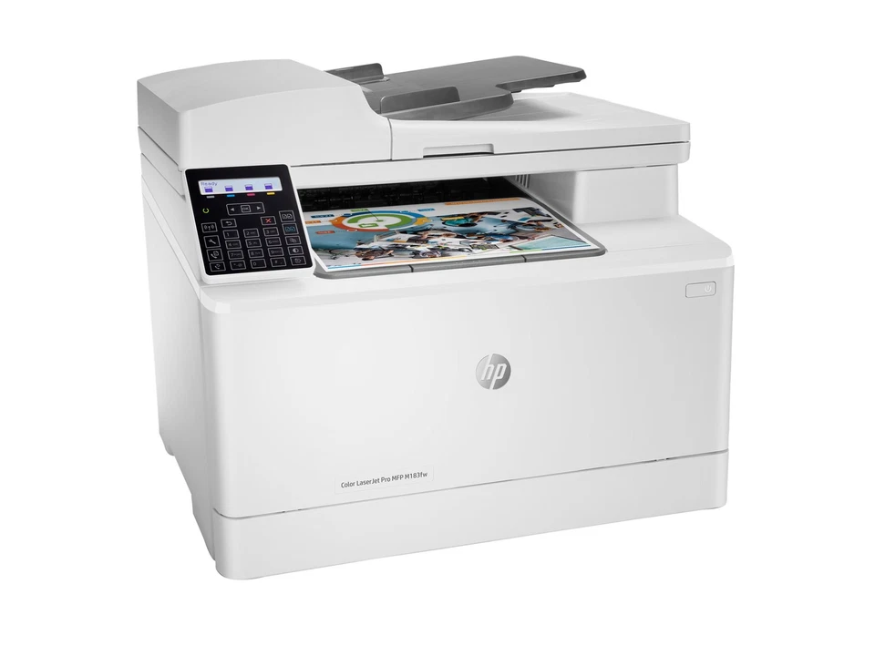 HP Color LaserJet Pro Stampante multifunzione M183fw Laser 7KW56A#B19 - Immagine 3 di 4