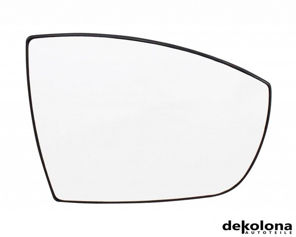 AußEnspiegelglas FüR Ford Grand C-Max S-Max Beheizt Chrom Rechts 06-19-image