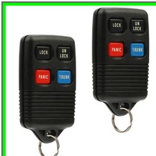 Keyless Entry Remote Fob Set for Ford Lincoln Mercury Mustang