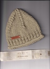 Newborn Baby Khaki 60 COTTON Hat Handmade Gift Winter H135