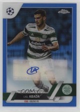 2022-23 Chrome UEFA Club Competitions Blue Refractor /150 Liel Abada Auto 0pg6