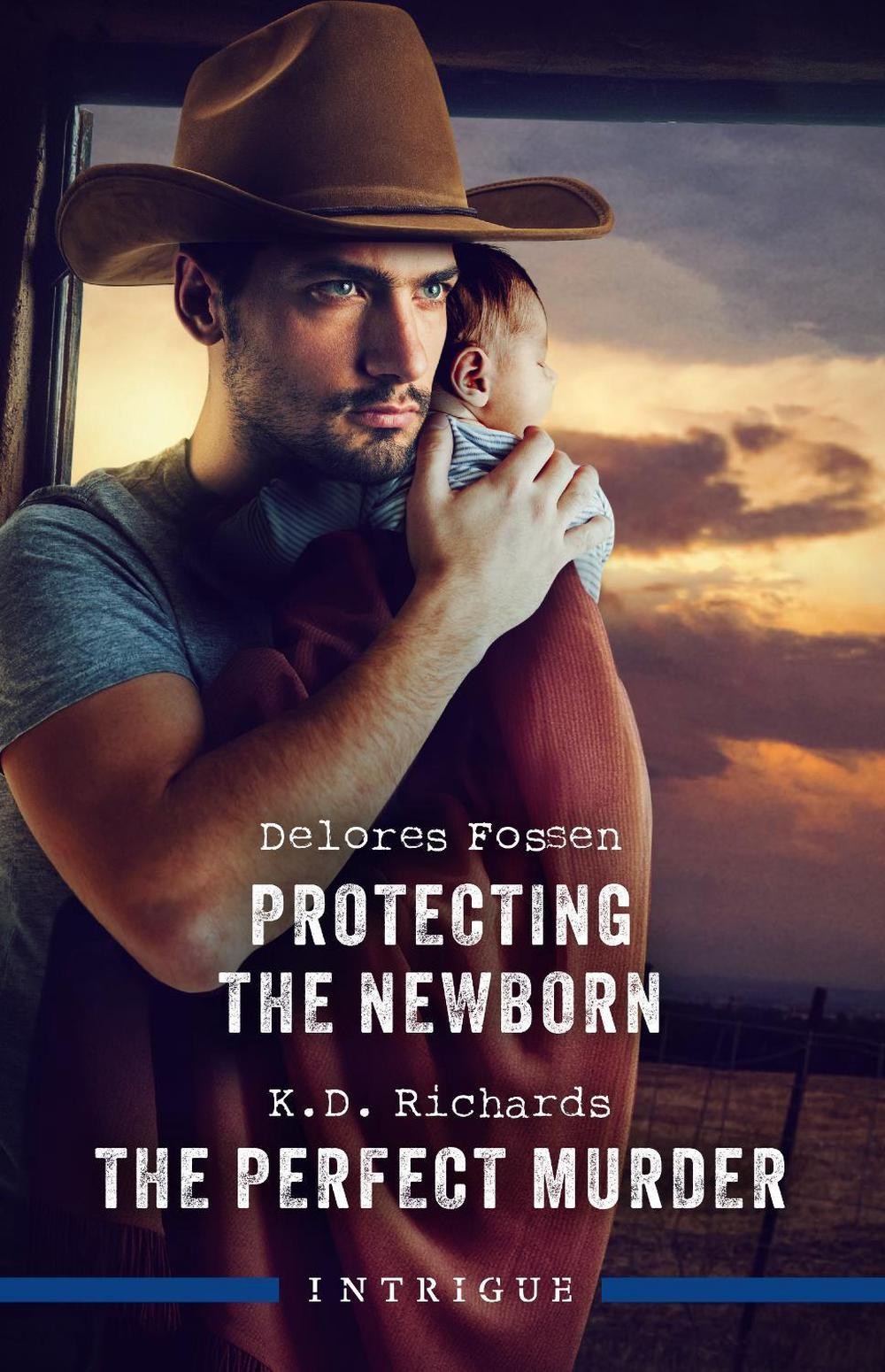 Protecting The Newborn/The Perfect Murder By Delores Fossen Paperback Book