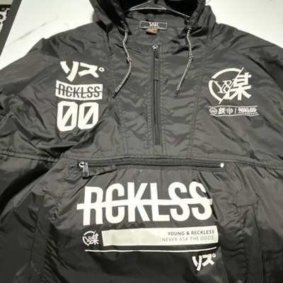 Young & Reckless Windbreaker jacket Men s Large
