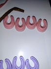 Horseshoes For Fashion Doll Displays Including Rose Embossed Purse — photo 5