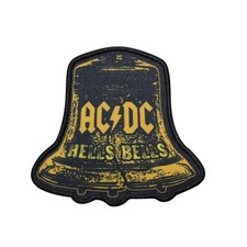 AC/DC Hells Bells Printed Sew On Patch - Rock Music Band OFFICIAL 31-M