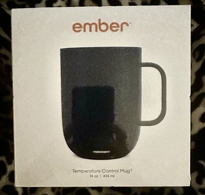 Ember CM191405US Temperature Control Smart Mug-14oz - BLACK  New Factory Sealed
