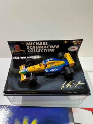 M.Schumacher BENETTON FORD F1 Mein erstes Benetton Pauls Model Art 1:64M.S Track