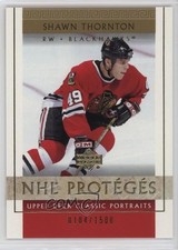 2002-03 Classic Portraits NHL Protégés /1500 Shawn Thornton #107 Rookie RC e0k
