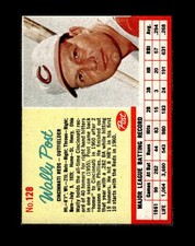 1962 Post Set-Break #128 Wally Post NM-MT OR BETTER *GMCARDS*