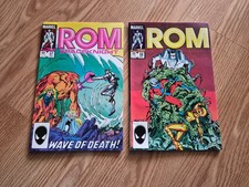 ROM Spaceknight #57+58 MARVEL COMICS 1984 Steve Ditko John Byrne Alpha Flight