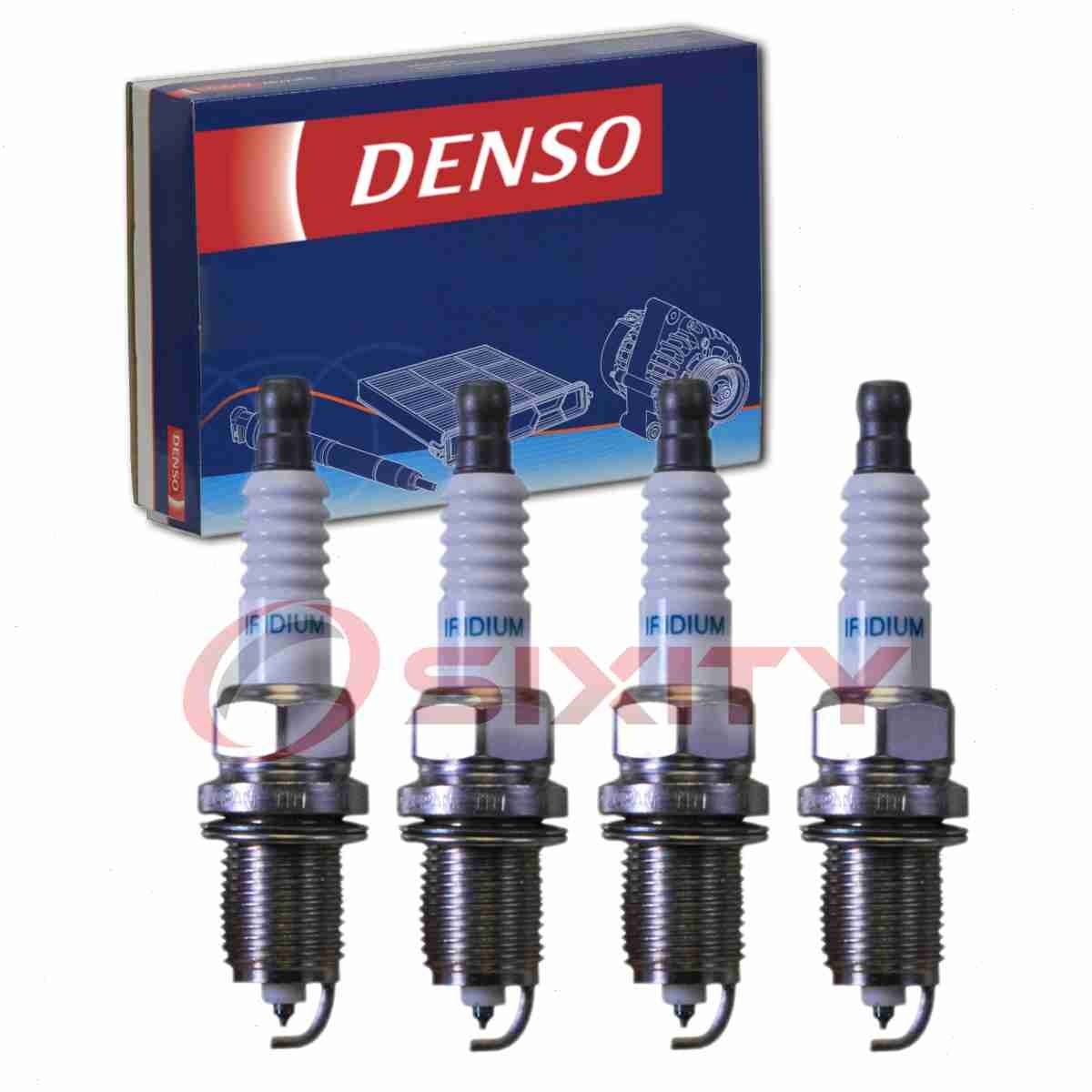 4 pc Denso Spark Plugs for 1990-1993 Mazda B2600 2.6L L4 Ignition Secondary  go
