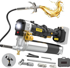 Cordless Grease Gun Compatible with Dewalt 20V MAX Battery No Battery 12000PSI