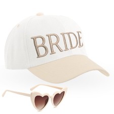 JOYCREDIBLE Bride Trucker Hat Bridal Headwear Bachelorette Party Favors Somet...