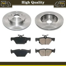 Rear disc brake pads and rotors Fits Subaru Legacy 2.5L 3.6L
