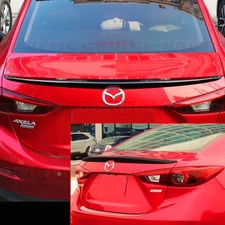 2014 2015 2016 2017 2018 2019 Mazda 3 4Dr Factory Style Spoiler Wing GLOSS BLACK