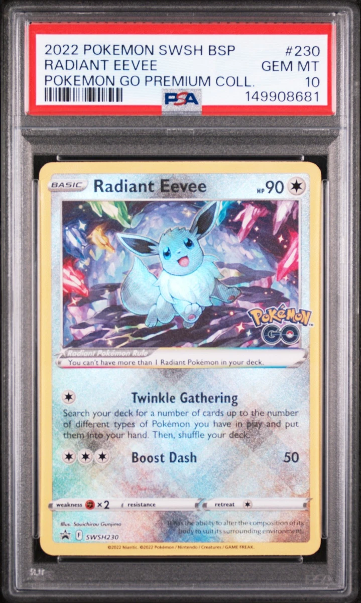Radiant Eevee Pokémon TCG Cards for sale | eBay