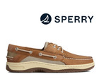 BEST SELLER 🔥SPERRY Men's Billfish 3-Eye Boat Shoe REGULAR COGNAC