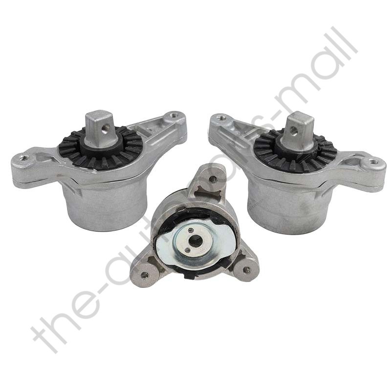 3pcs Engine Transmission Mount Kit fit Maserati Ghibli Levante Quattroporte 4WD