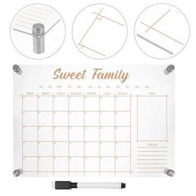 2 Sets Notizwand Schreibtafel Praktisches Memo -Vorstand Memoboard
