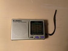 RADIO - FM/MW/SW 9 Bell Howell Band World Receiver Portable Travel MW.SW1-7