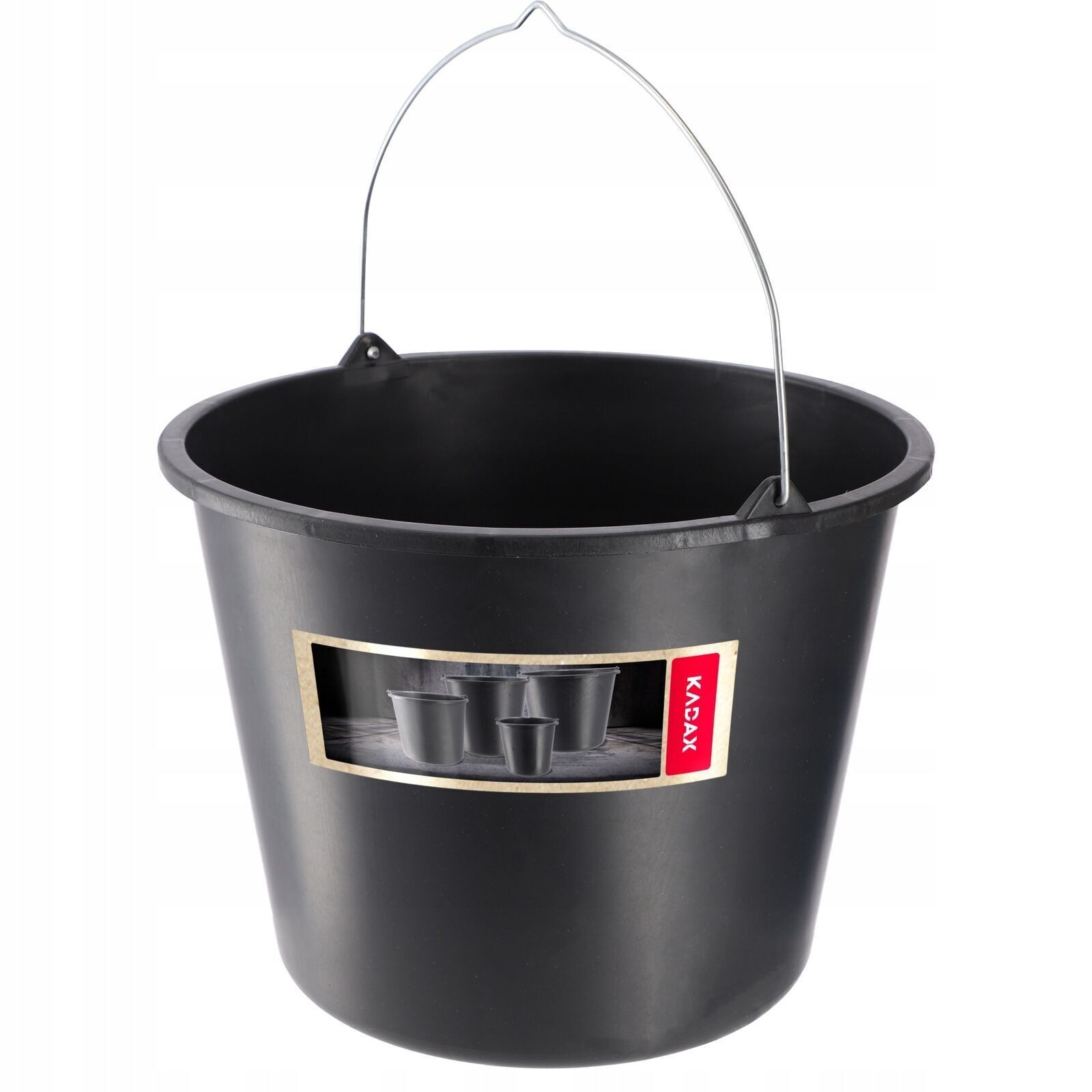 Secchio da costruzione KADAX, 20 L, secchio di malta in plastica, secchio...