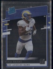 2020 Panini Chronicles - Clearly Donruss Rated Rookie Cam Akers #RR-CA (RC)