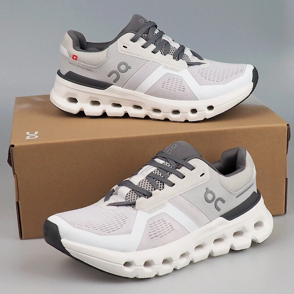 On Cloudrunner 2 Sneakers in Frost/White Women's Running Shoes Size 6-9.5
Opens in a new window or t