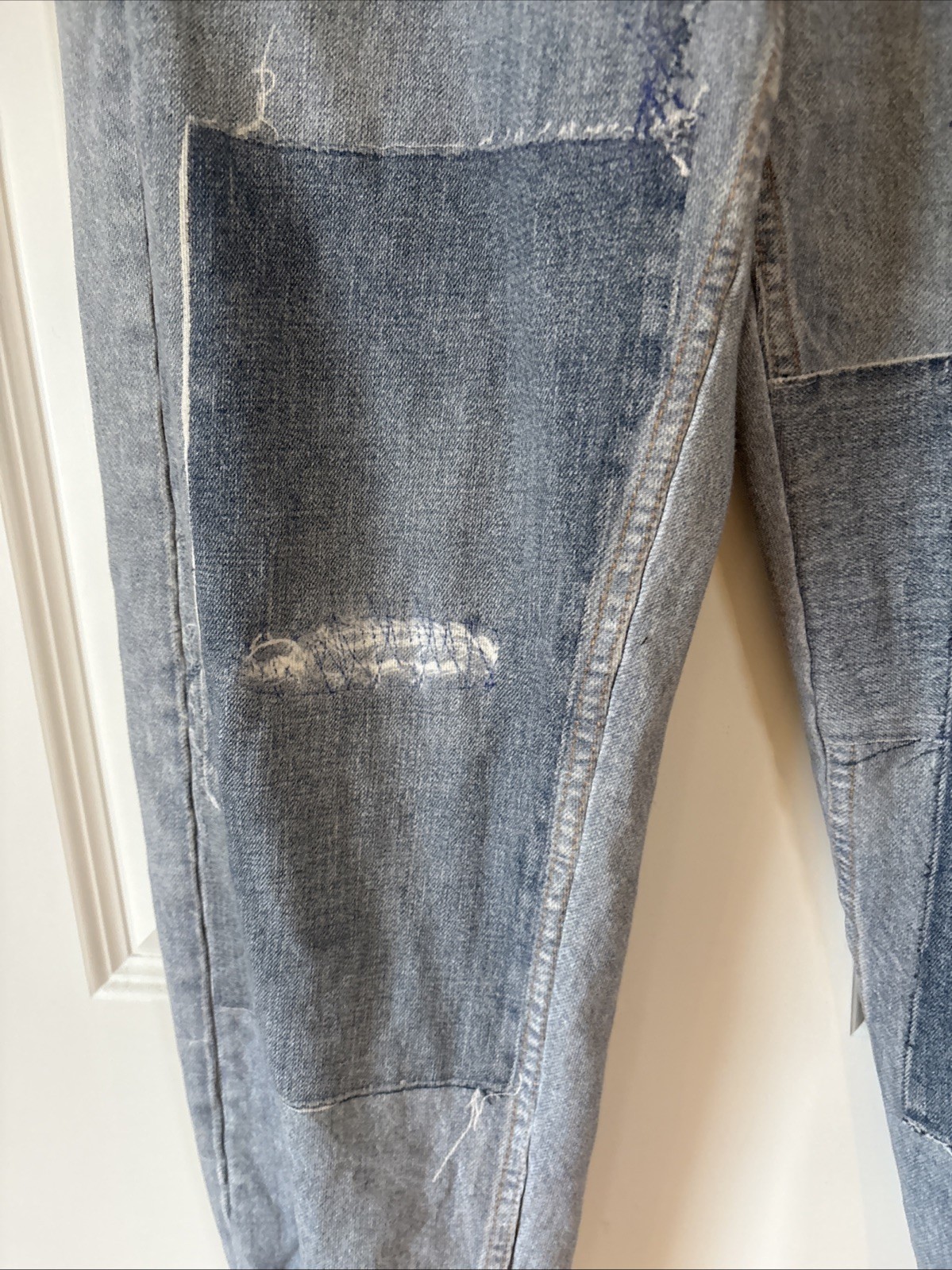 Rag & Bone Lex Patchwork Marimar Jogger Mid Rise … - image 4