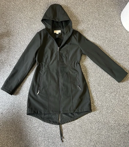 Giacca Michael Kors taglia small donna verde scuro casual cappotto di design