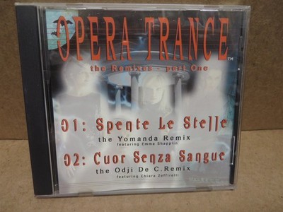 MUSIC CD '' OPERA TRANCE REMIXES PART 1 '' Spente le Stelle Emma Shapplin