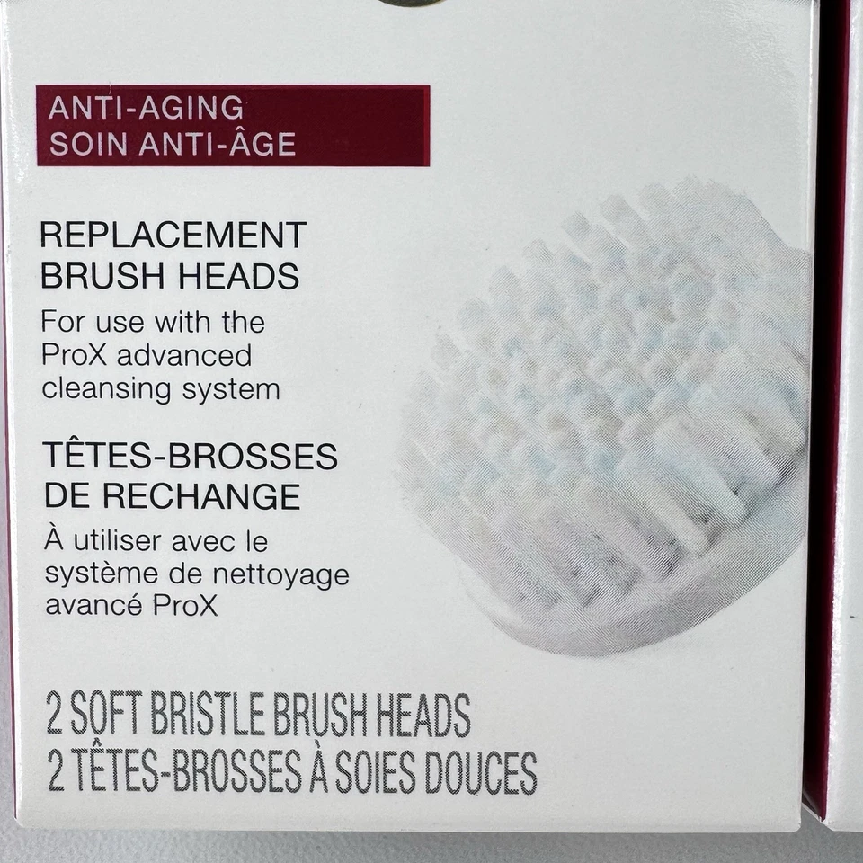 4 cabezales de cepillo de repuesto antienvejecimiento Olay ProX (2 en cada caja) nuevos y precintados Foto 2 de 4
