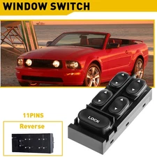 FOR 94-04 MUSTANG DRIVER CONVERTIBLE SIDE MASTER POWER WINDOW CONTROL SWITCH