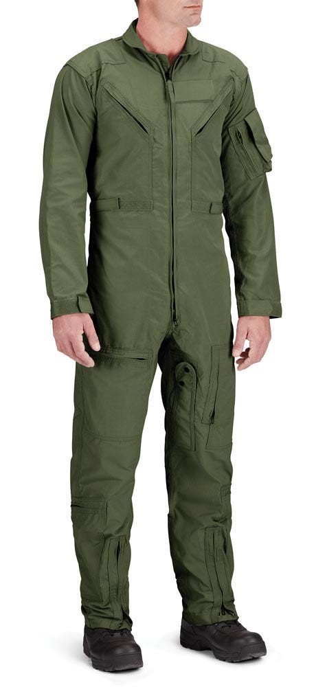 PROPPERフライトスーツ CWU-27/P(新品未使用)40L Propper® CWU 27/P Nomex® Flight Suit, Flame-Resistant