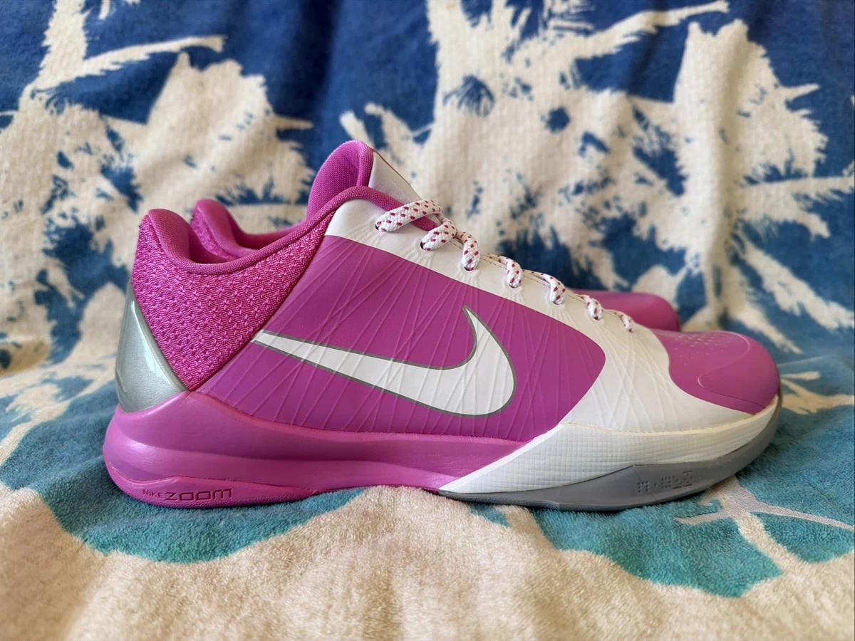 Nike Zoom Kobe 5 TB Yow Think Pink for Sale | Authenticity