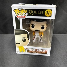 Funko Pop! Vinyl: Freddie Mercury (Wembley 1986) #96 Box Has Damage