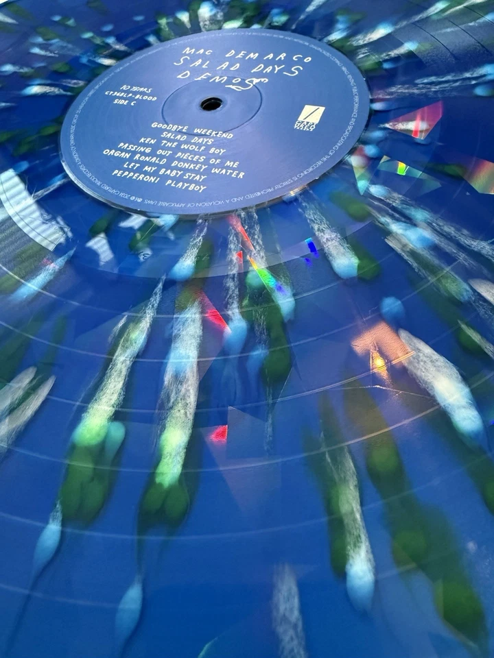Mac Demarco SALAD DAYS 10TH ANNIVERSARY “BLUE BOY” EDITION VINYL Mint/Unplayed - Image 4 of 4