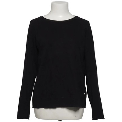 Edblad, Strickpullover, Größe: L, Schwarz, Einfarbig, Feinstrick, Damen #yqU