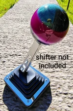 Custom Gear Shift Knob 3/8-16 Thread size Green Purple Black Hot Rod