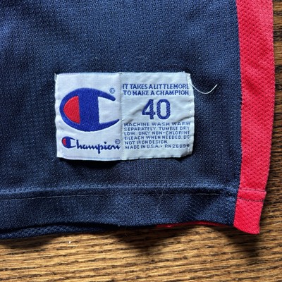 Vtg 90s NBA Scottie Pippen Blue USA Jersey Dream Team NBA Bulls 40