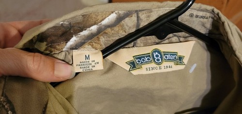 Bob Allen Jagd Schießhemd Herren Größe M Langarm Khaki Camouflage Neu mit Etikett - Bild 6 von 6