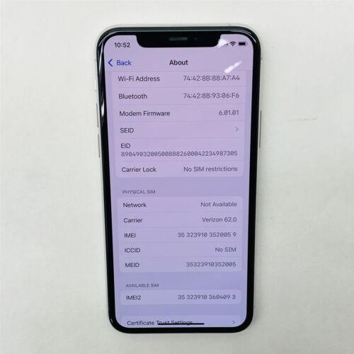 Apple iPhone 11 Pro silber 256GB Träger entsperrt iOS18.3.2 Smartphone *82% Batt - Bild 8 von 10