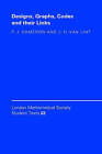 Designs, Graphs, Codes and Their Links by P. J. Cameron, J. H. van Lint (Hardback, 1991)