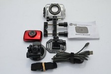 Gear-Pro High-Definition Sport Action Camera,720p - RED FOR PARTS