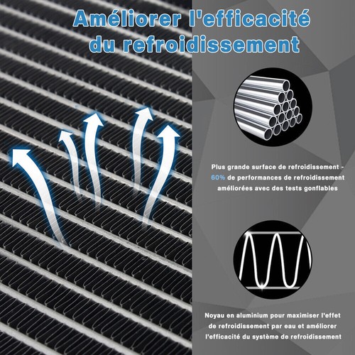 Aluminium Radiateur pour BMW R1250R R1250RS 2018 2019 2020 2021 22 2023 2024 - Photo 10/12