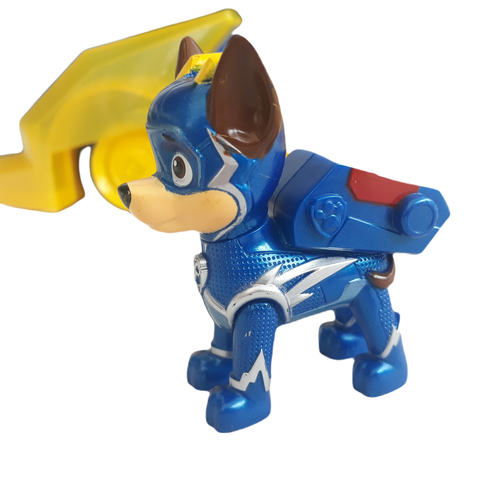 PAW PATROL Mighty Pups Charged Up Chase’s Deluxe Vehicle & Lights + Sounds WORKS - Picture 10 of 17