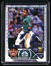 2023 Topps Chrome Julio Rodríguez Logofractor Rookie Cup
