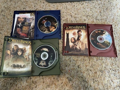 The Lord of the Rings: two towers, Fellowship Ring, the return of the king DVD  - Picture 2 of 3